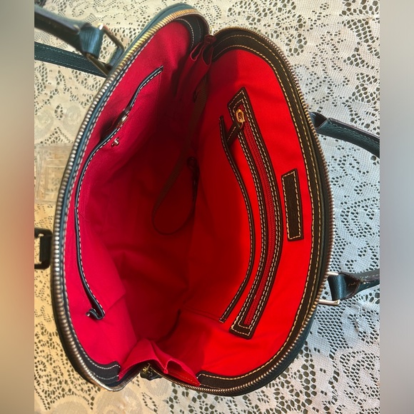 Dooney and Bourke Green Leather Satchel Bag, Never Used! - Picture 5 of 5